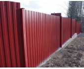 Купить бордовый RAL3005 профнастил, бордовый