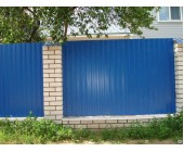 Купить синий RAL5005 профнастил, синий профлист