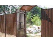 Профнастил для забора двухсторонний